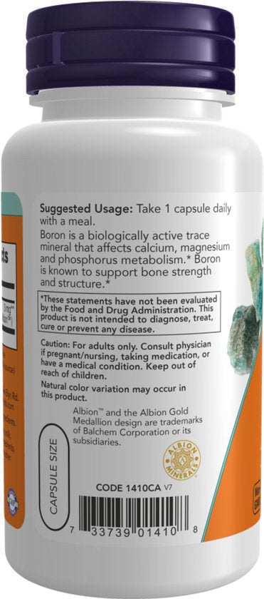 Boron capsules - 3 mg - 100 stuks