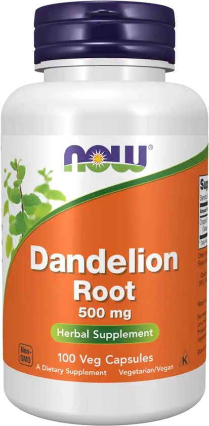 Paardenbloemwortel capsules - 500 mg - 100 v-caps