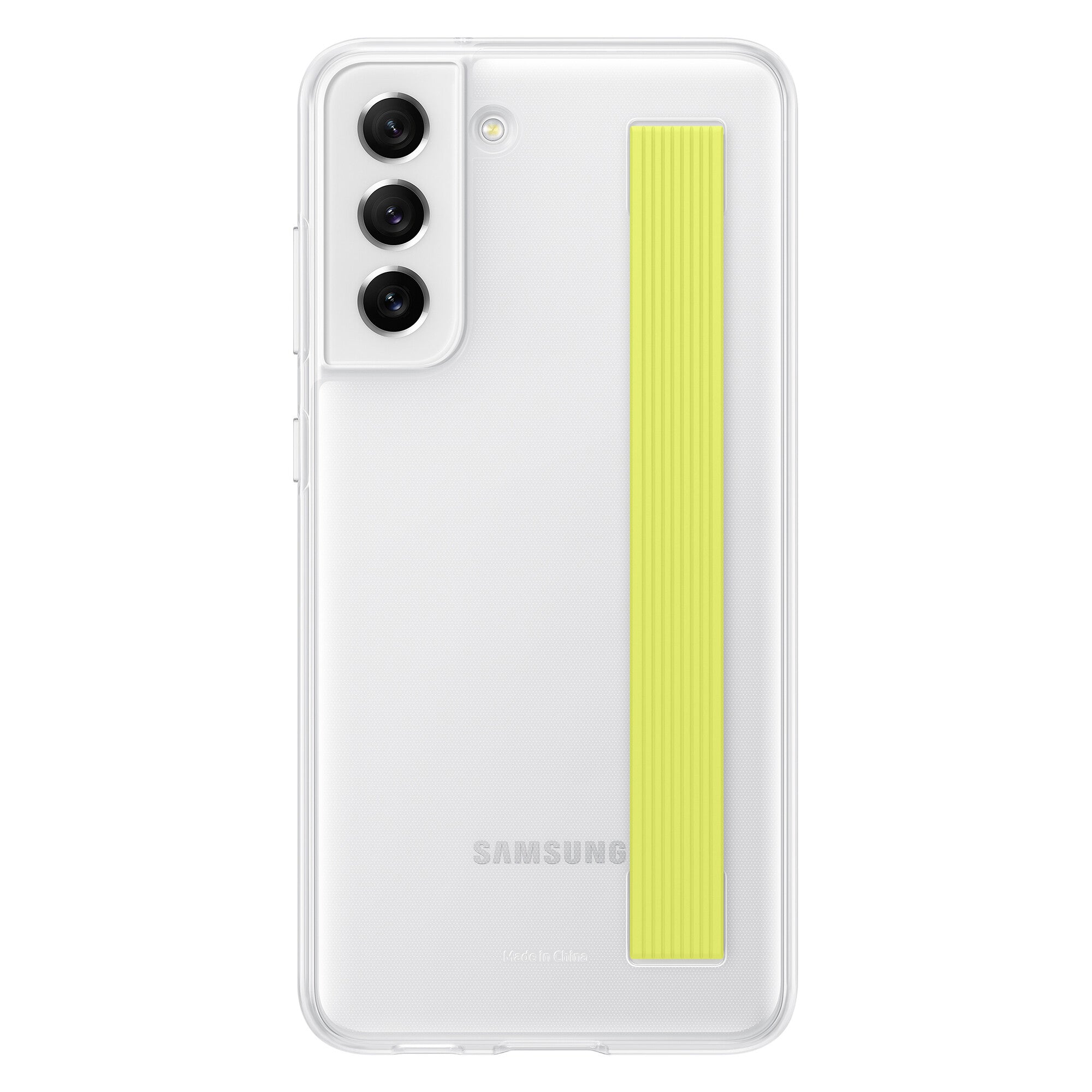 Samsung Slim Strap Hoesje voor Samsung Galaxy S21 FE - Wit