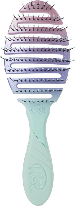 WetBrush Flex Dry haarborstel - voor nat & droog haar - IntelliFlex borstelharen - Ombre Millennial