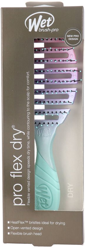 WetBrush Flex Dry haarborstel - voor nat & droog haar - IntelliFlex borstelharen - Ombre Millennial