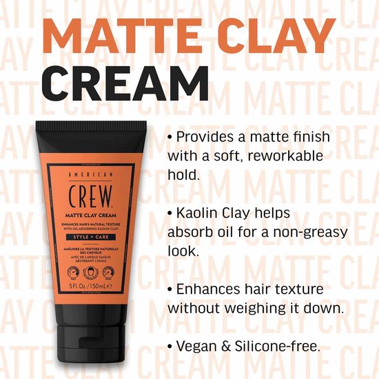 American Crew haarcrème - Matte Clay - 150 ml