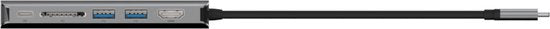Belkin USB-C hub 6-in-1 - 4K HDMI - gigabit ethernet - 100 W PD opladen