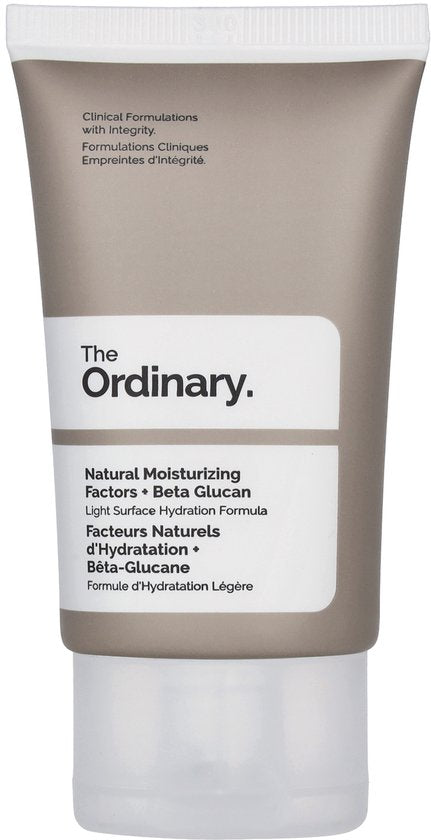 The Ordinary gezichtscrème - Natural Moisturizing Factors + Beta Glucan - 30 ml