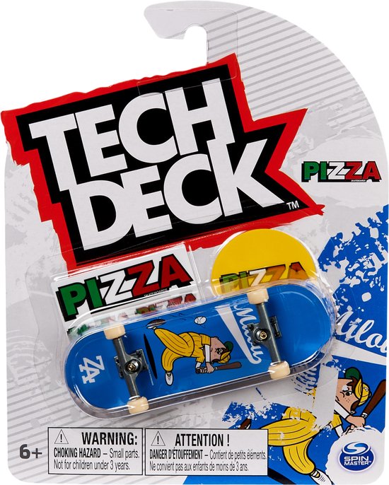 Tech Deck vingerskateboard - 96 mm - authentieke ontwerpen