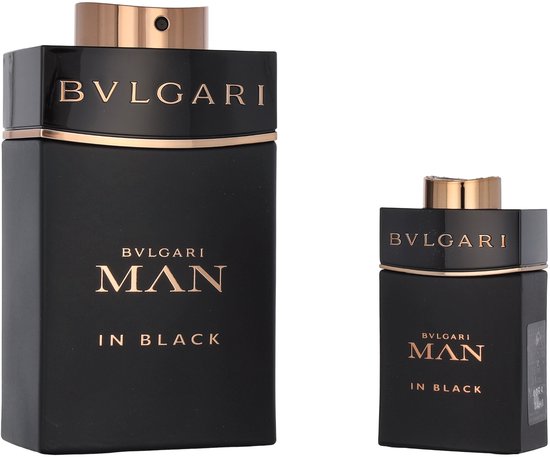 Bvlgari Man in Black giftset - eau de parfum - 100 ml + 15 ml