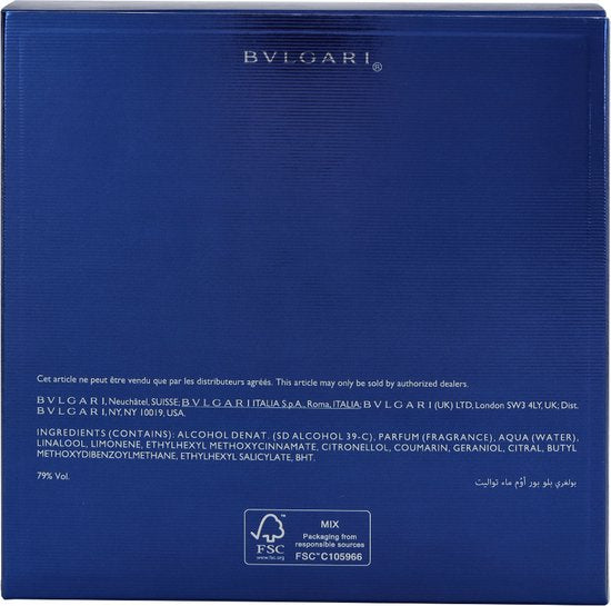 Bvlgari BLV Pour Homme eau de toilette - herenparfum spray - 100 ml