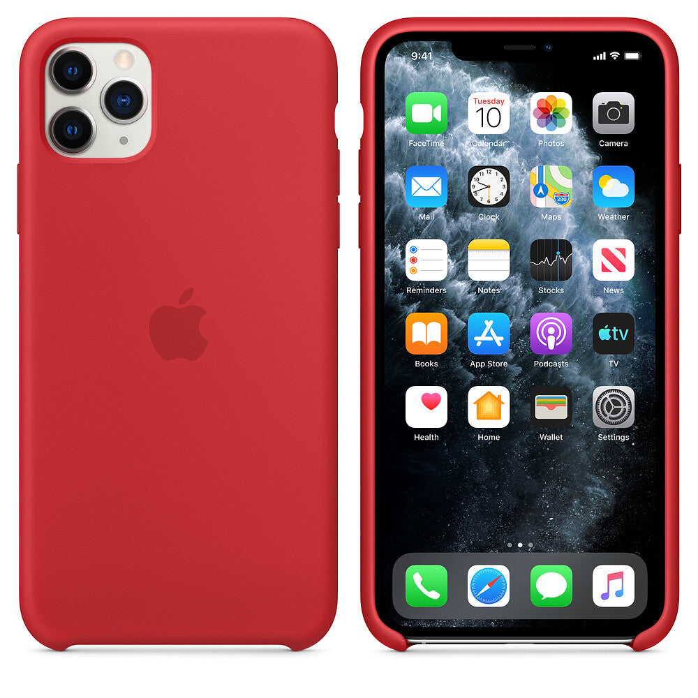 Apple iPhone 11 Pro Max Silicone Case - (PRODUCT)RED