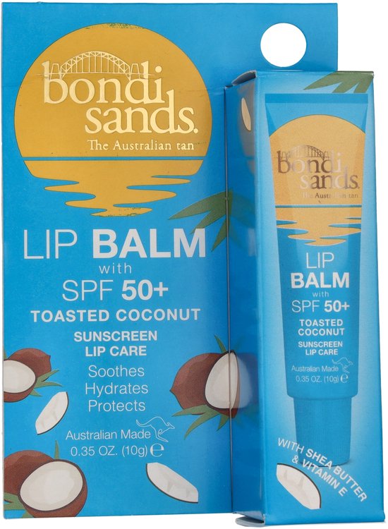 Bondi Sands lipbalsem - SPF 50+ - Toasted Coconut