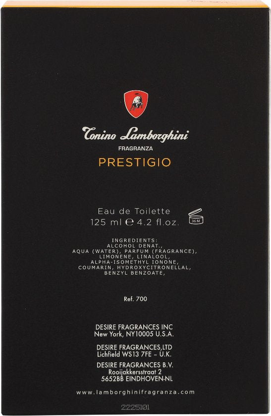Lamborghini Prestigio eau de toilette - 125 ml