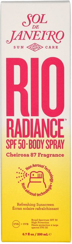 Sol de Janeiro Rio Radiance bodyspray - SPF 50 - non-aerosol - 200 ml