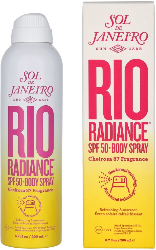 Sol de Janeiro Rio Radiance bodyspray - SPF 50 - non-aerosol - 200 ml