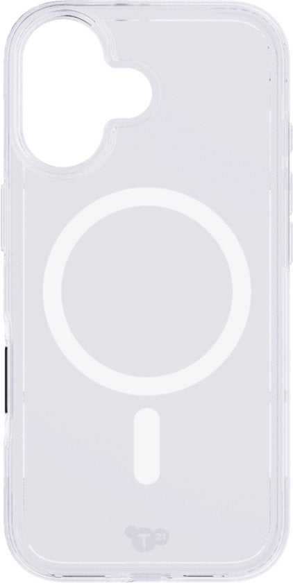 Tech21 Evo Clear iPhone 17 hoesje - schokbestendig MagSafe 3,6 meter valbestendig - Transparant