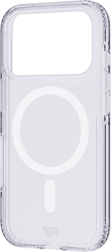 Tech21 Evo Clear iPhone 17 Pro hoesje - MagSafe 3,6 meter valbestendig - Transparant