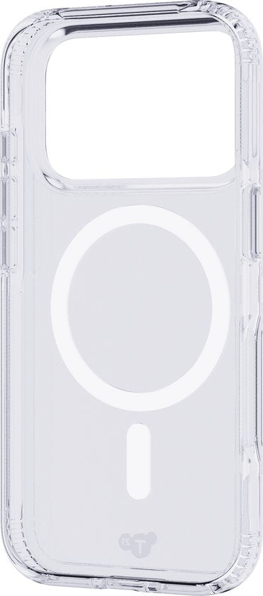 Tech21 Evo Clear iPhone 17 Pro hoesje - MagSafe 3,6 meter valbestendig - Transparant