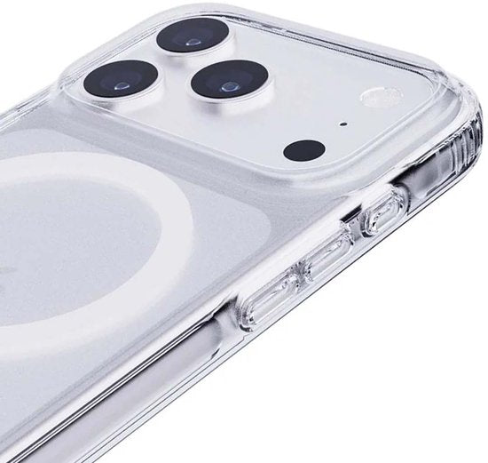 Tech21 Evo Clear iPhone 17 Pro hoesje - MagSafe 3,6 meter valbestendig - Transparant