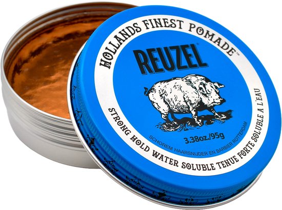 Reuzel pomade - Blue - strong hold high sheen - 35 gram