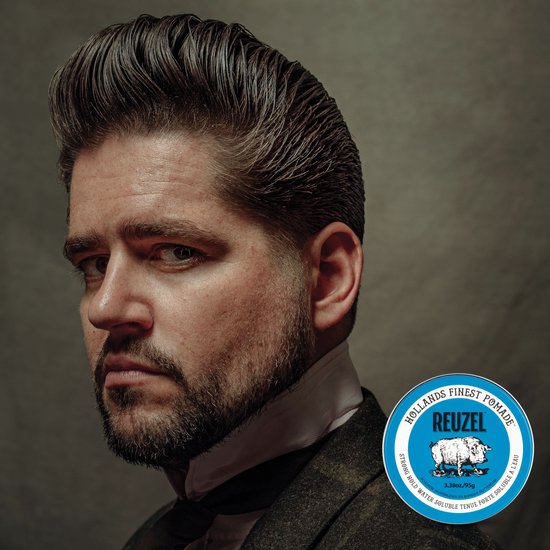 Reuzel pomade - Blue - strong hold high sheen - 35 gram