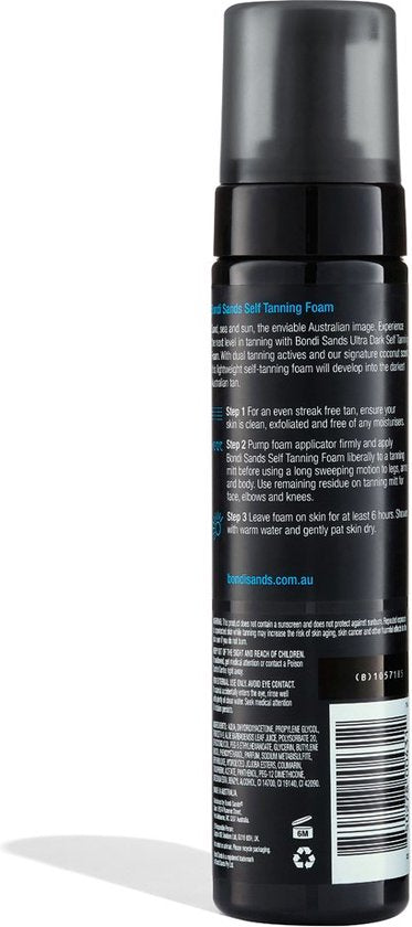 Bondi Sands zelfbruinende foam - dark - 200 ml
