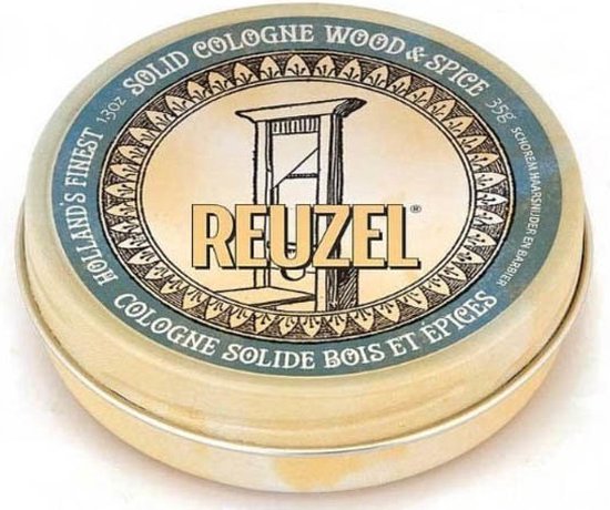 Reuzel solid cologne balm - Wood & Spice - 35 gram