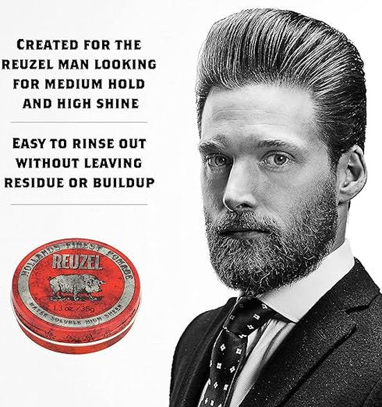 Reuzel haarpomade - red - 35 gram