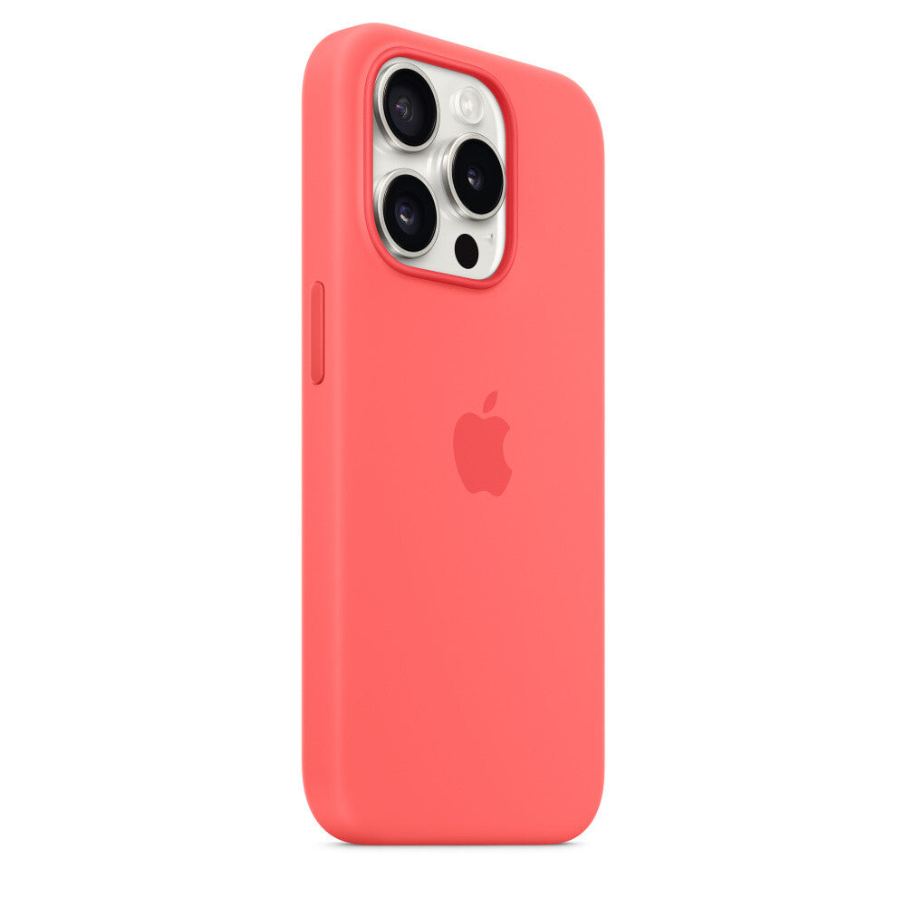 Apple iPhone 15 Pro Silicone Case met MagSafe - Guave