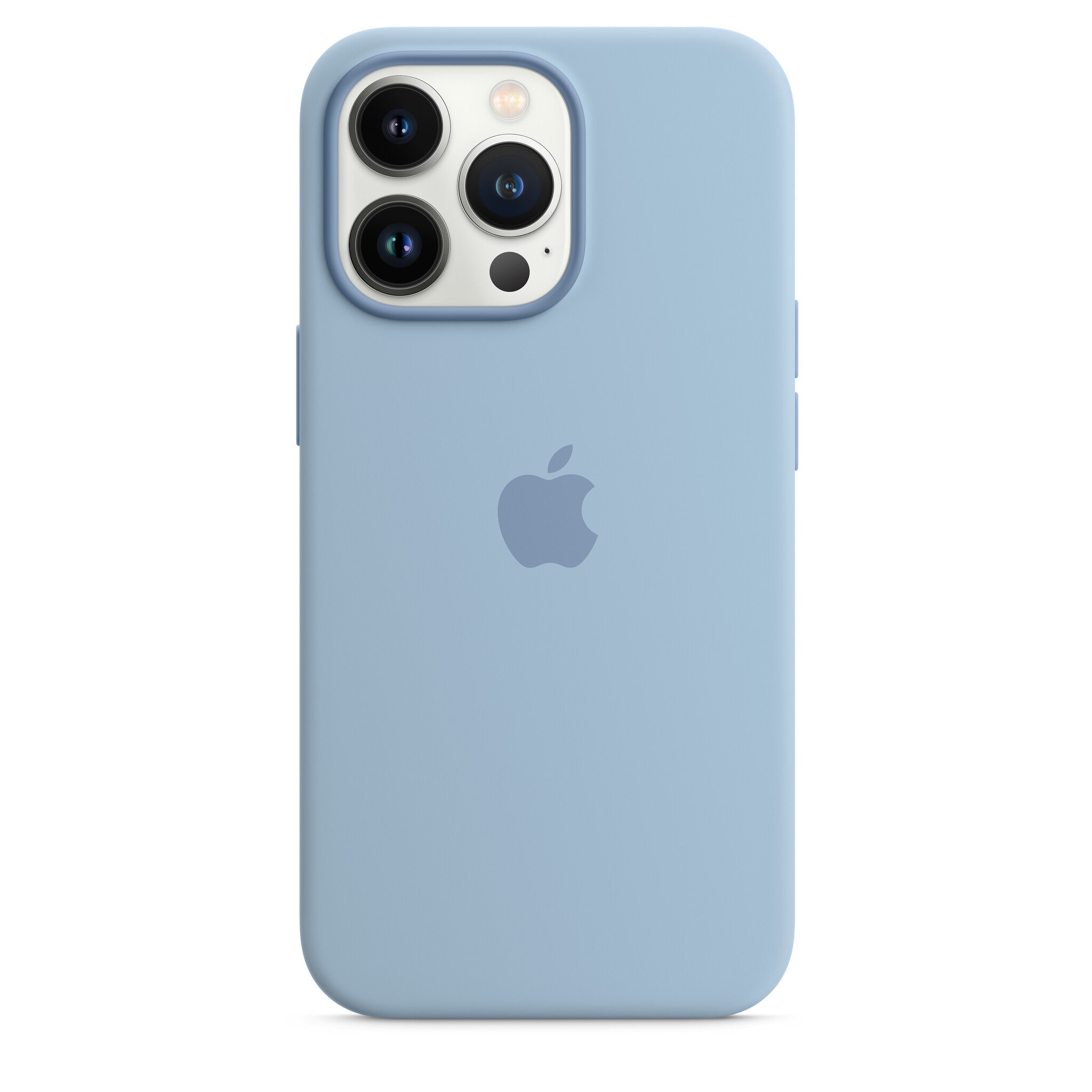 Apple iPhone 13 Pro Silicone Case met MagSafe - Blue Fog