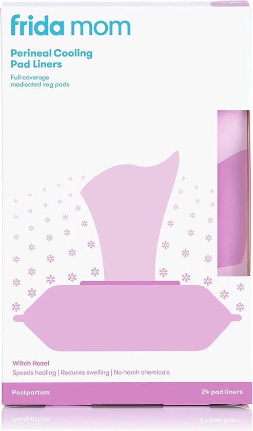 Frida Mom koelkussenvoeringen - witch hazel - postpartumzorg - 24 stuks