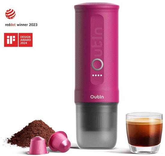 Outin koffiezetapparaat - Nano draagbaar - 7500 mAh
