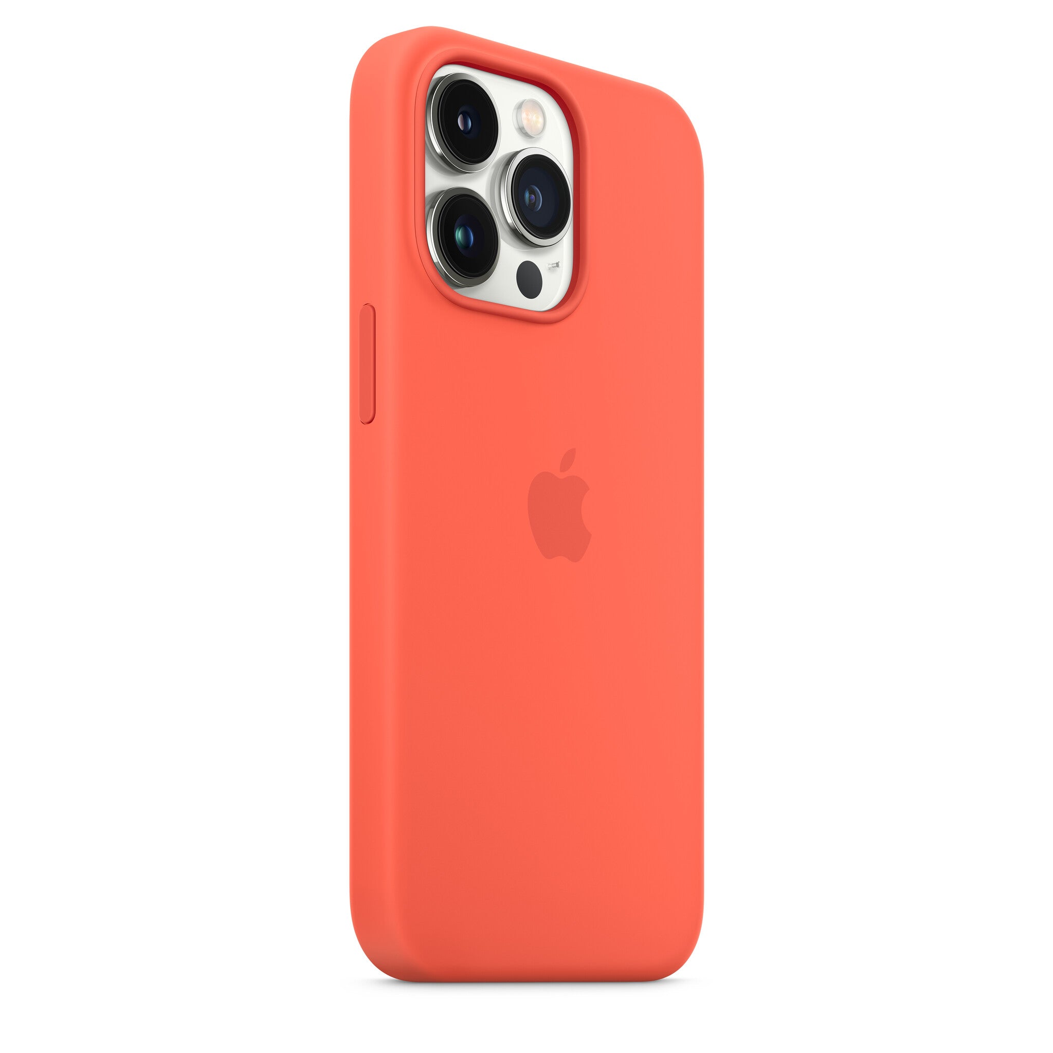 Apple iPhone 13 Pro Silicone Case met MagSafe - Nectarine