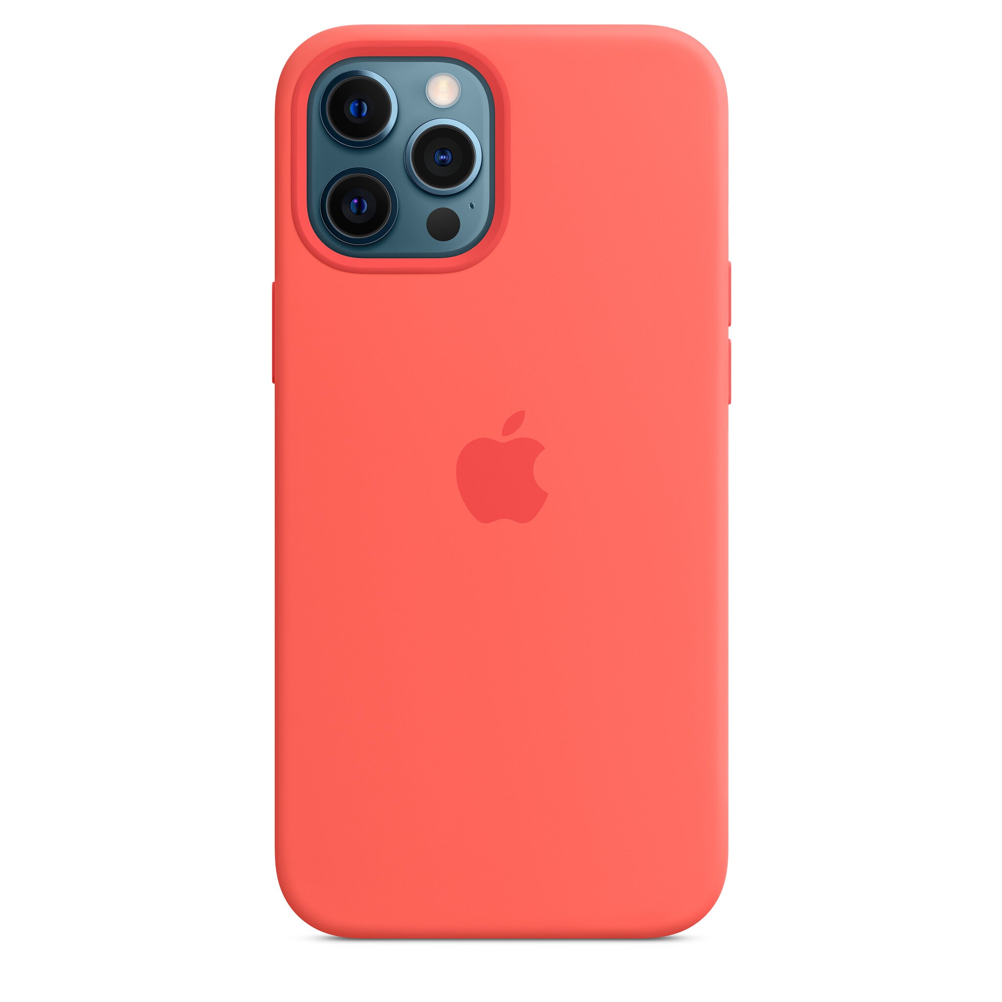 Apple iPhone 12 Pro Max Silicone Case met MagSafe - Roze Citrus