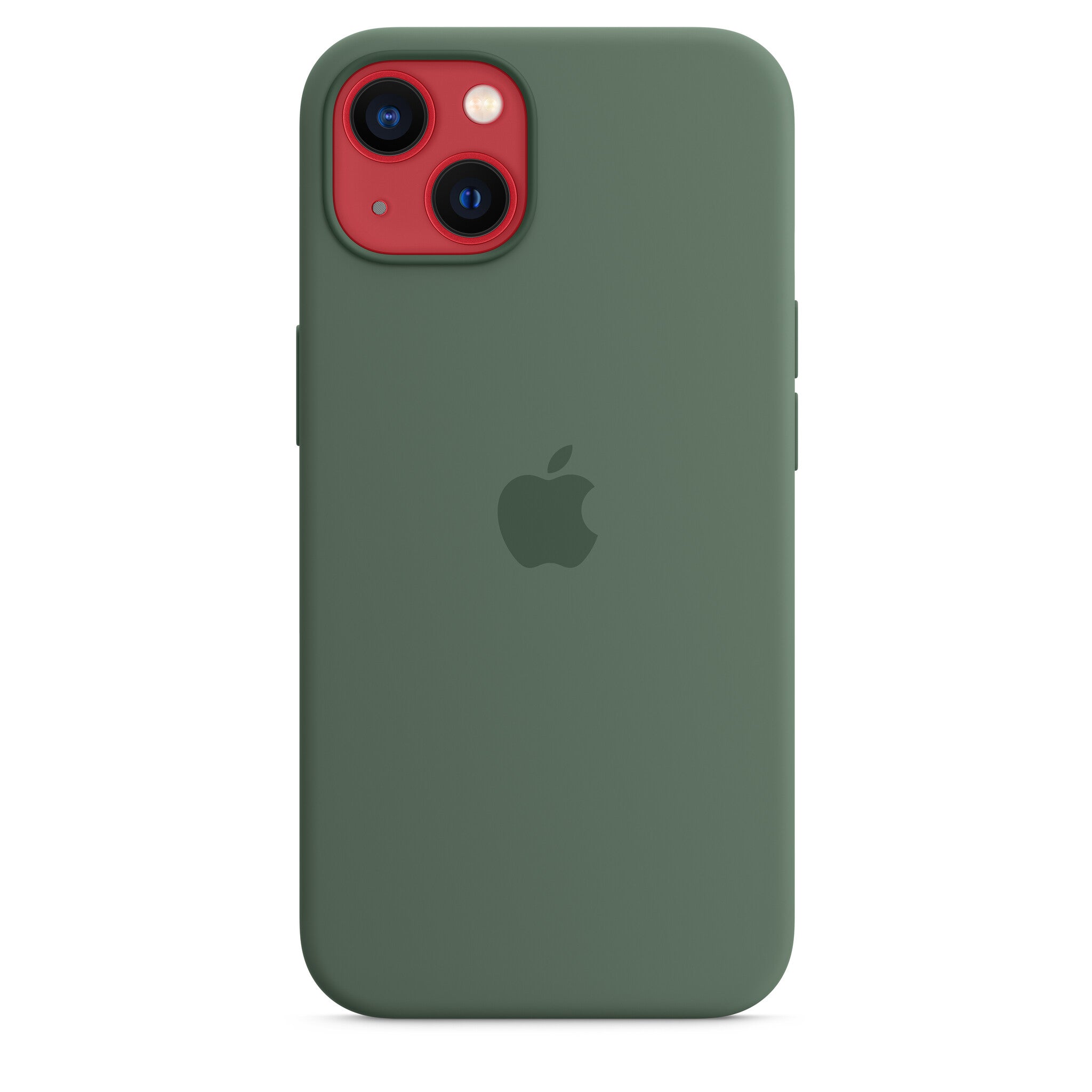 Apple iPhone 13 Silicone Case met MagSafe - Eucalyptus