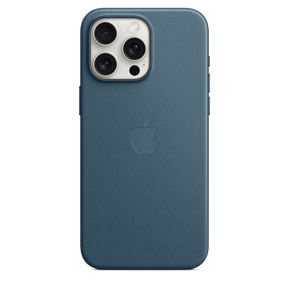 Apple iPhone 15 Pro Max FineWoven Case met MagSafe - Pacific Blauw