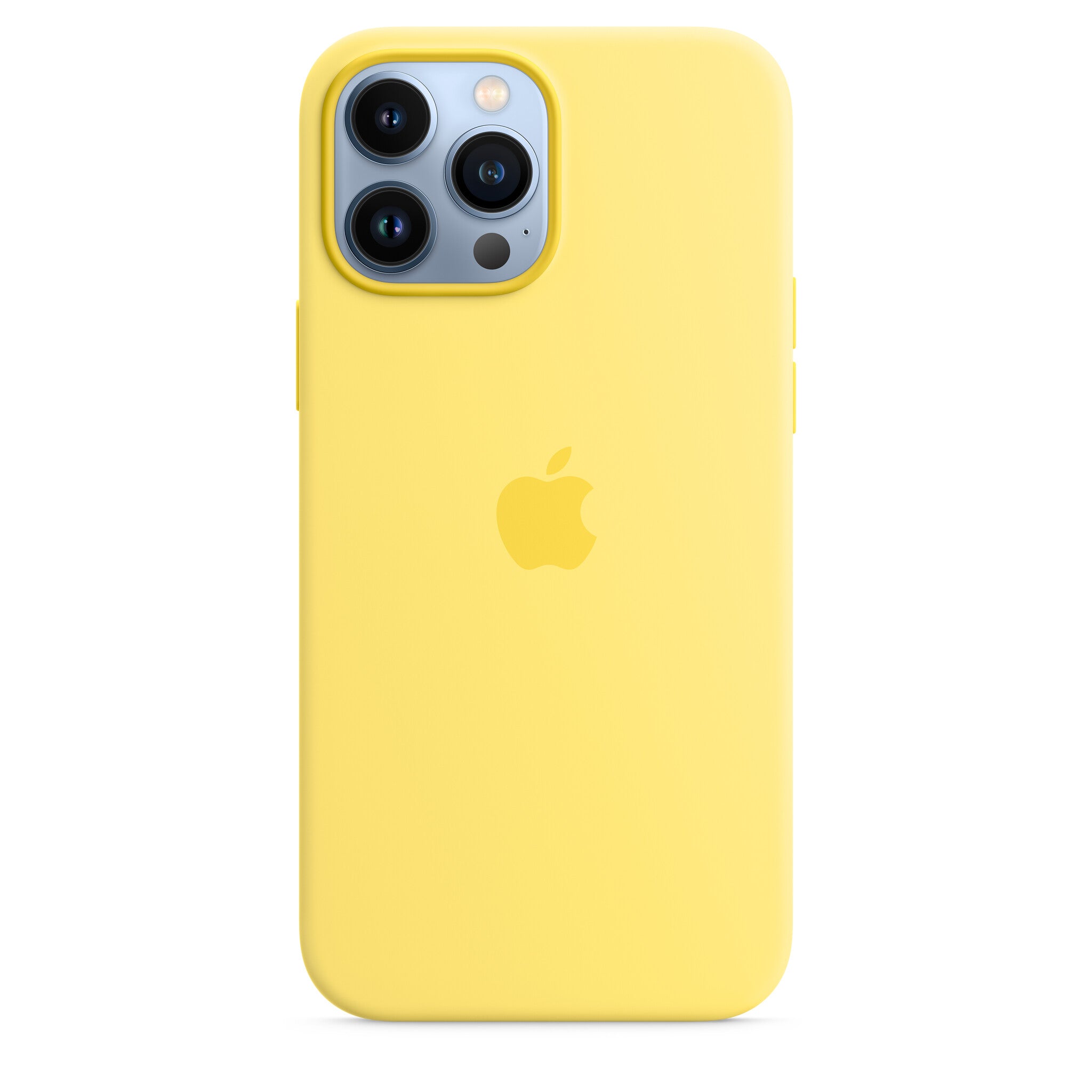 Apple iPhone 13 Pro Max Silicone Case met MagSafe - Citroenzeste