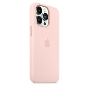 Apple iPhone 13 Pro Silicone Case met MagSafe - Krijtroze