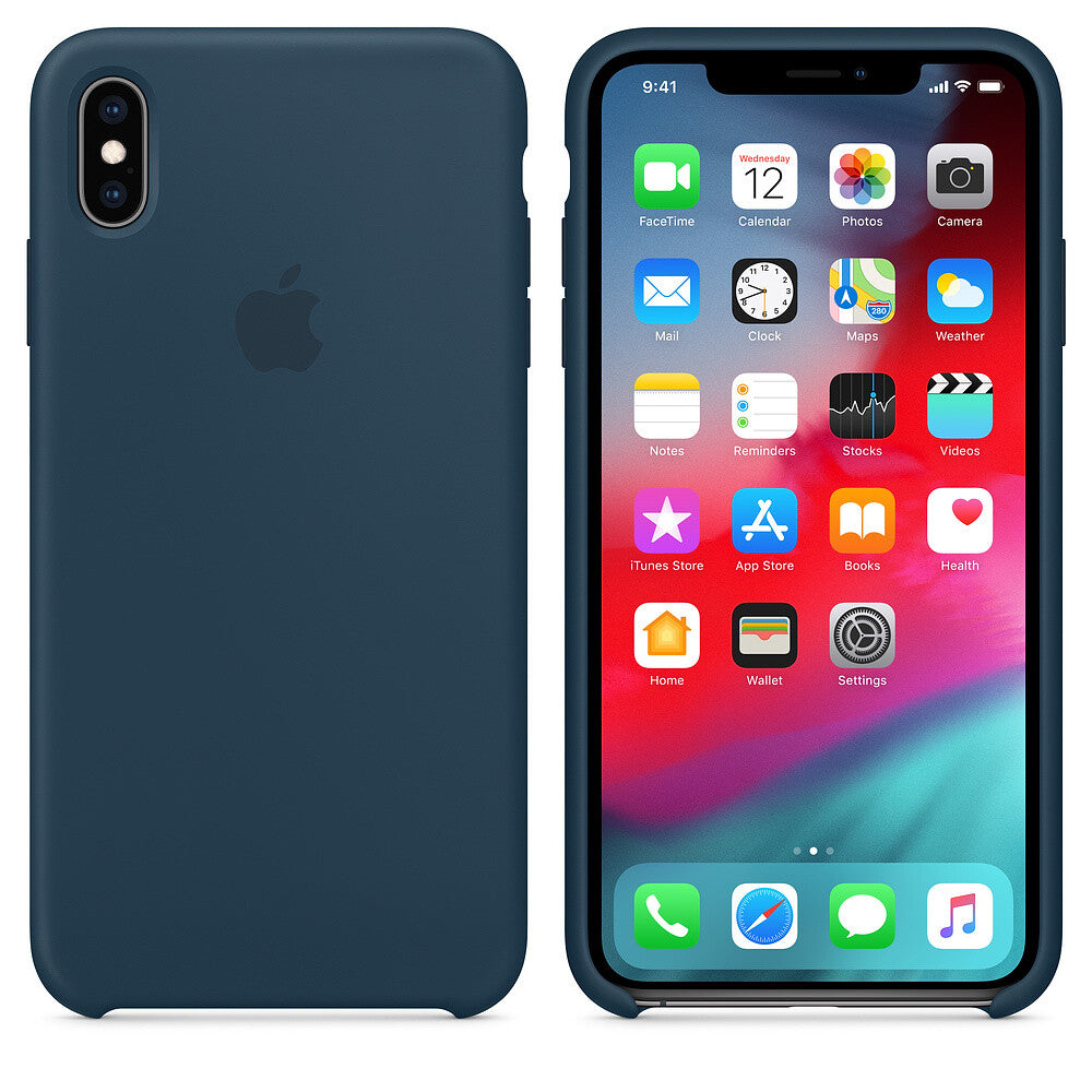 Apple iPhone Xs Max Silicone Case - Groen