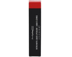 MAC Retro Matte Liquid Lipstick - Feels So Grand - cream texture