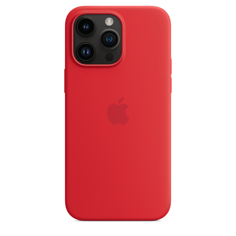 Apple iPhone 14 Pro Max Silicone Case met MagSafe - (PRODUCT)RED