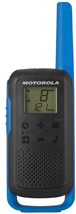 Motorola Talkabout T62 portofoon - twin pack - Blauw