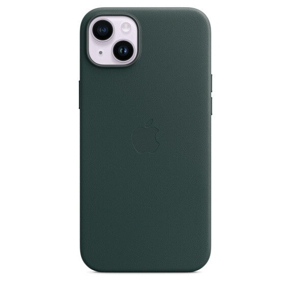 Apple iPhone 14 Plus Leather Case met MagSafe - Forest Green