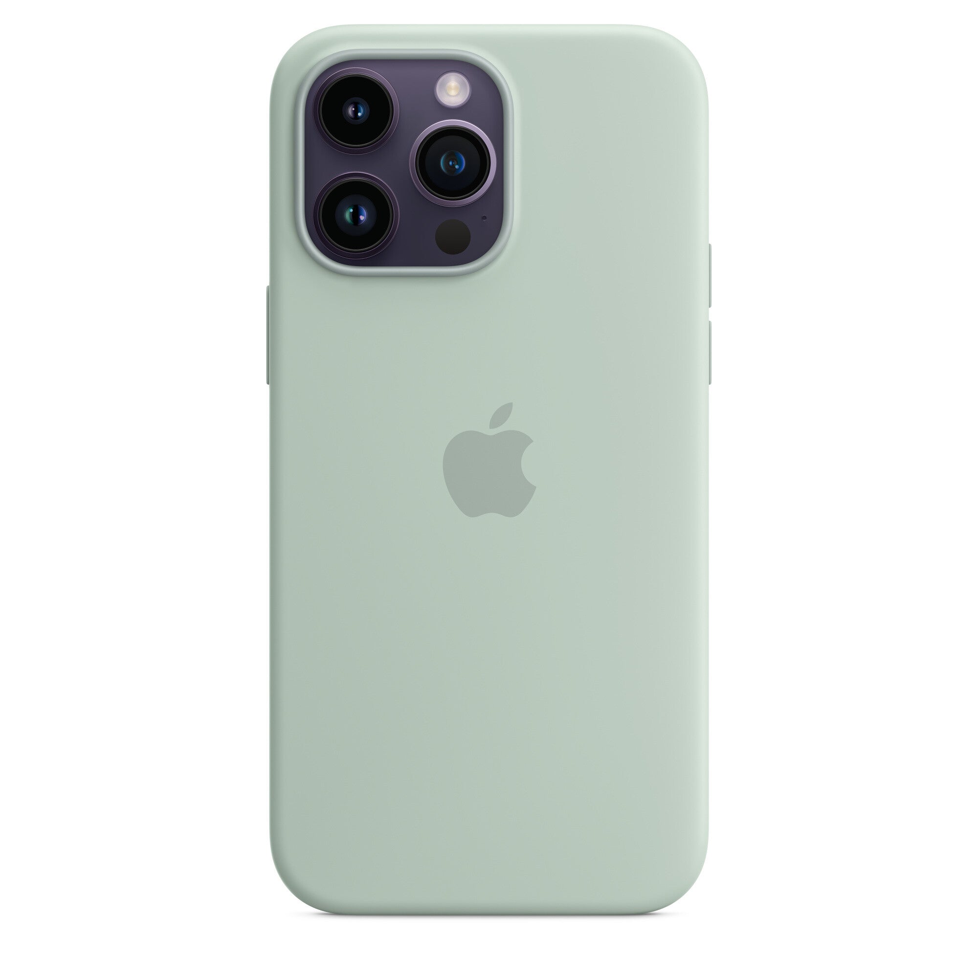 Apple iPhone 14 Pro Max Silicone Case met MagSafe - Agavegroen