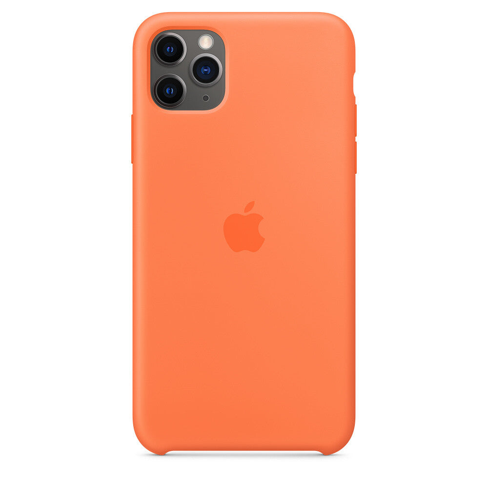 Apple iPhone 11 Pro Max Silicone Case - Oranje