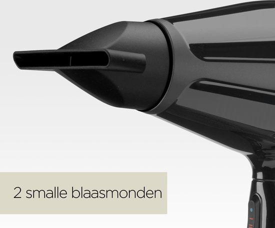 BaByliss Compact Pro 2400 6715DE föhn - ionisch anti-pluis - diffuser en 2 blaasmonden