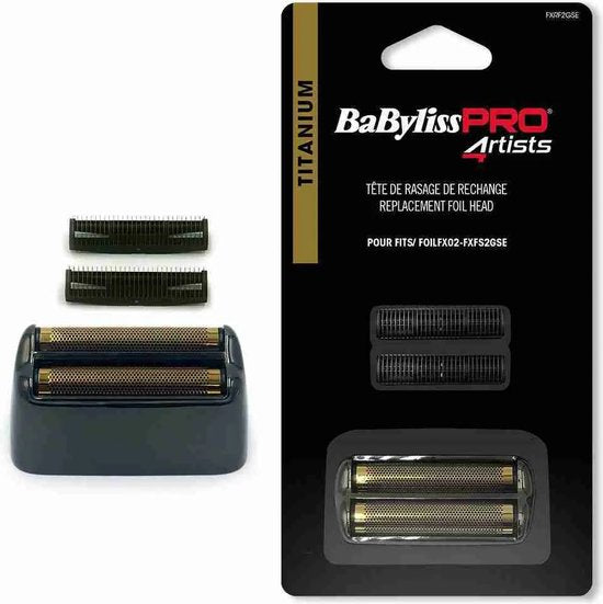 BaByliss Pro 4Artists Gunsteel FX scheerkop - foil head - FXRF2GSE