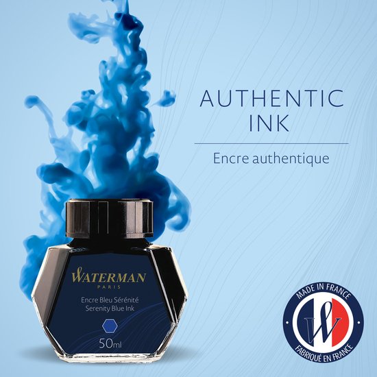 Waterman vulpeninkt - Serenity Blue - inktpot 50 ml