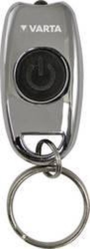 Varta keychain flashlight - metal - 11m beam range - 6 hours runtime