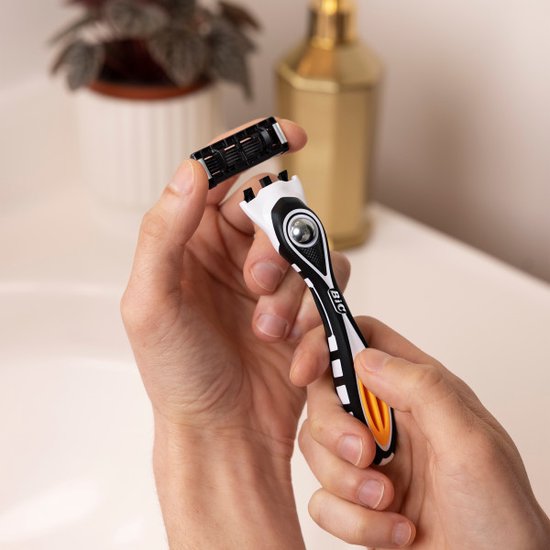 BIC Hybrid 5 Flex scheermesjes - navulmesjes set van 2 - 5 beweeglijke titanium mesjes - precisietrimmer