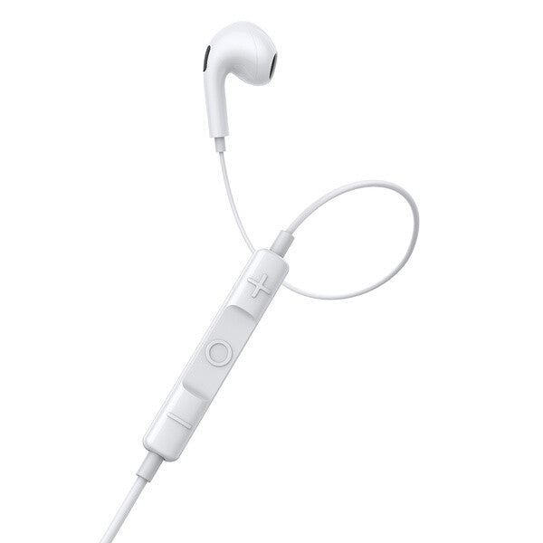 Baseus Encok C17 USB-C In-Ear Koptelefoon - Wit