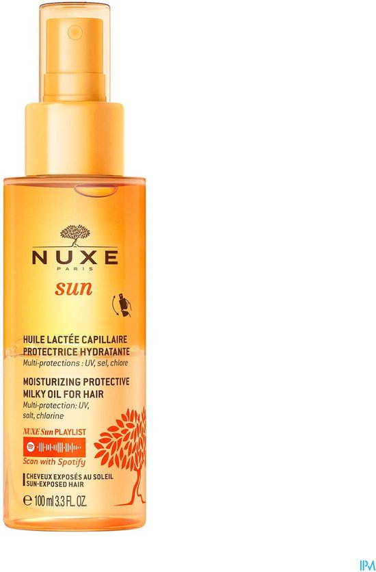 Nuxe Sun zonnespray voor haar - hydraterende beschermende milky oil - 100 ml