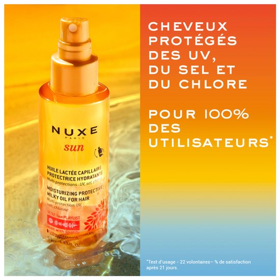 Nuxe Sun zonnespray voor haar - hydraterende beschermende milky oil - 100 ml